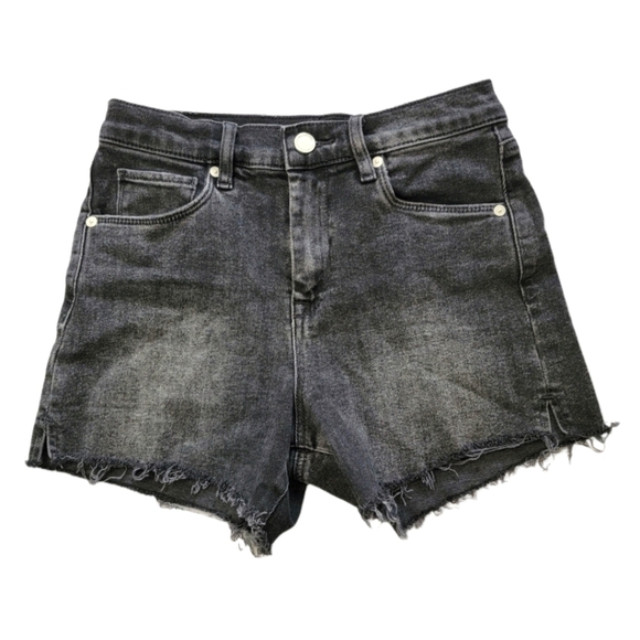 Blank NYC Jean Cutoff Shorts 26 Black - Picture 1 of 4